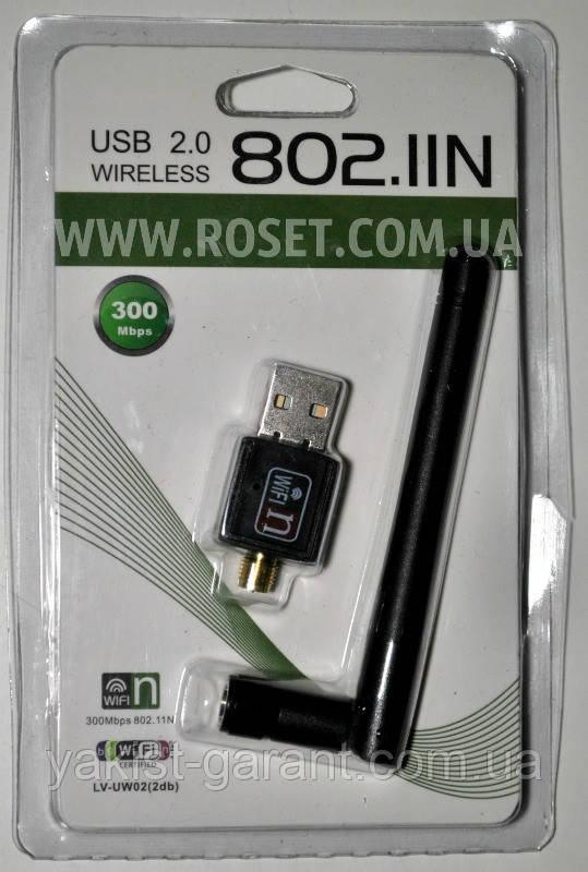 USB Wi-Fi модуль 802.IIN 300 Mbps, фото 1