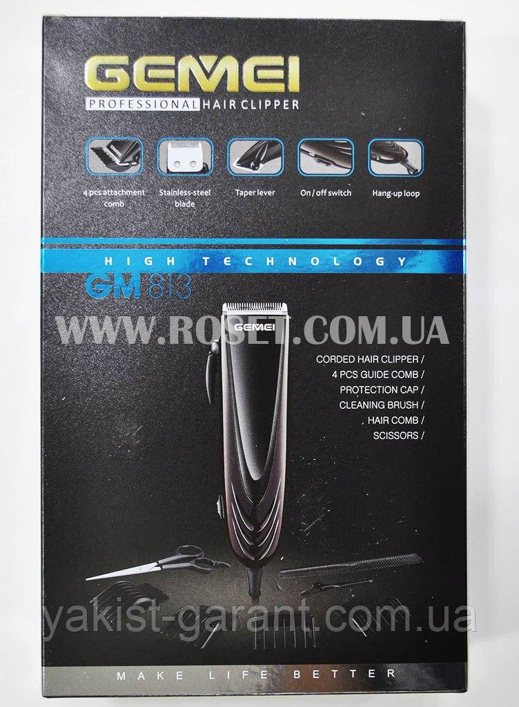Машинка для стрижки волосся професійна - Gemei GM-813, фото 1