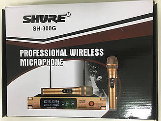 Радіосистема Shure SH-300G + 2 вокальних радіомікрофона