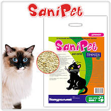 Наповнювач SaniPet, для котячого туалету, натуральний, 10кг