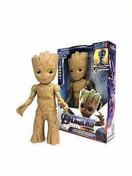 Грут іграшка Марвел герої Avengers Зі звуковими та світловими ефектами 30 см