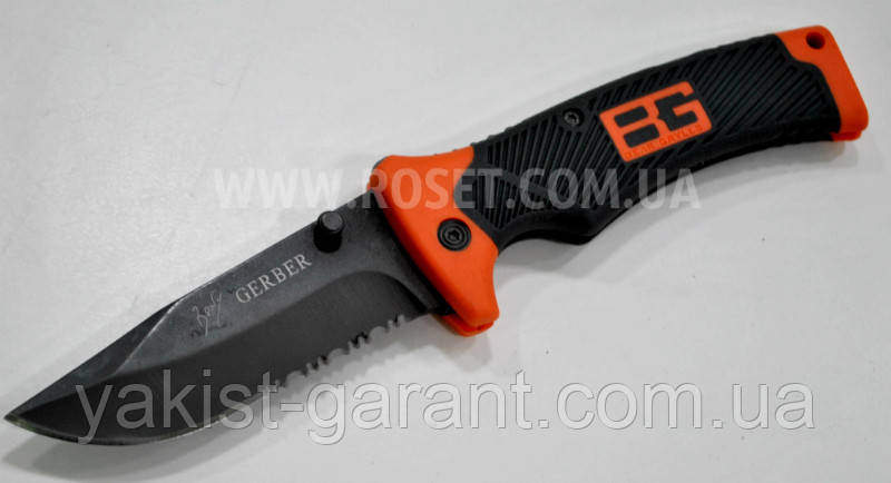 Ніж выживальщика - Bear Grylls Scout Knife Gerber з чохлом, фото 1