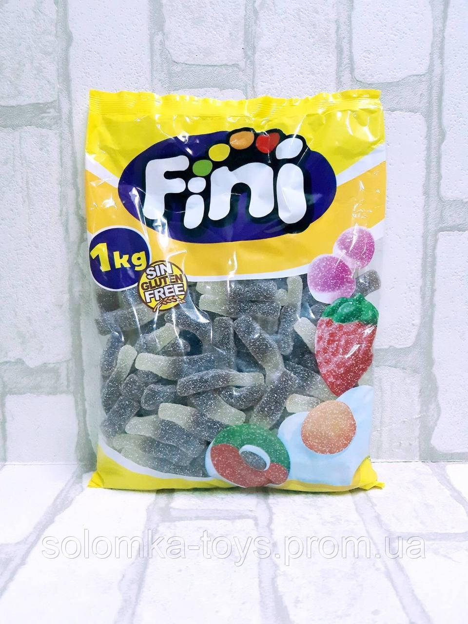 Фруктові жувальні цукерки (мармелад) ТМ Фіні (Fini) у пакетах КИСЛА КОЛА 1 кг