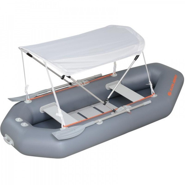 Тент від сонця для човнів Kolibri К-220, К-240, К-250T, К-260Т, К-280T, K-270T, К-290Т білий, фото 1