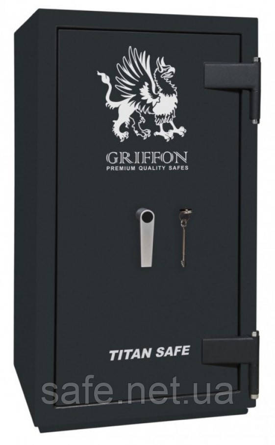 Сейф вогнезламостійкий Griffon CL II.90.K (ВxШxГ: 904x500x500) 2 клас + LFS 30P сейф від зламу та вогню