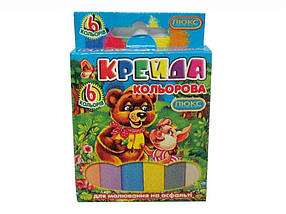 Крейда біла та кольорова