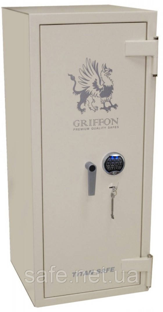 Сейф вогнезламостійкий Griffon CL II.90.K.E CREAM (ВxШxГ: 904x500x500) 2 клас + LFS 30P сейф від злому та вогню