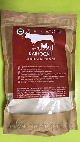Порошок для сухої дезінфекції КЛІНОСАН, фото 2