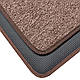 Теплий килимок з підігрівом для ніг LIFEX WC 50x20 Коричневий | Електрокилим інфрачервоний Warm Carpet, фото 3