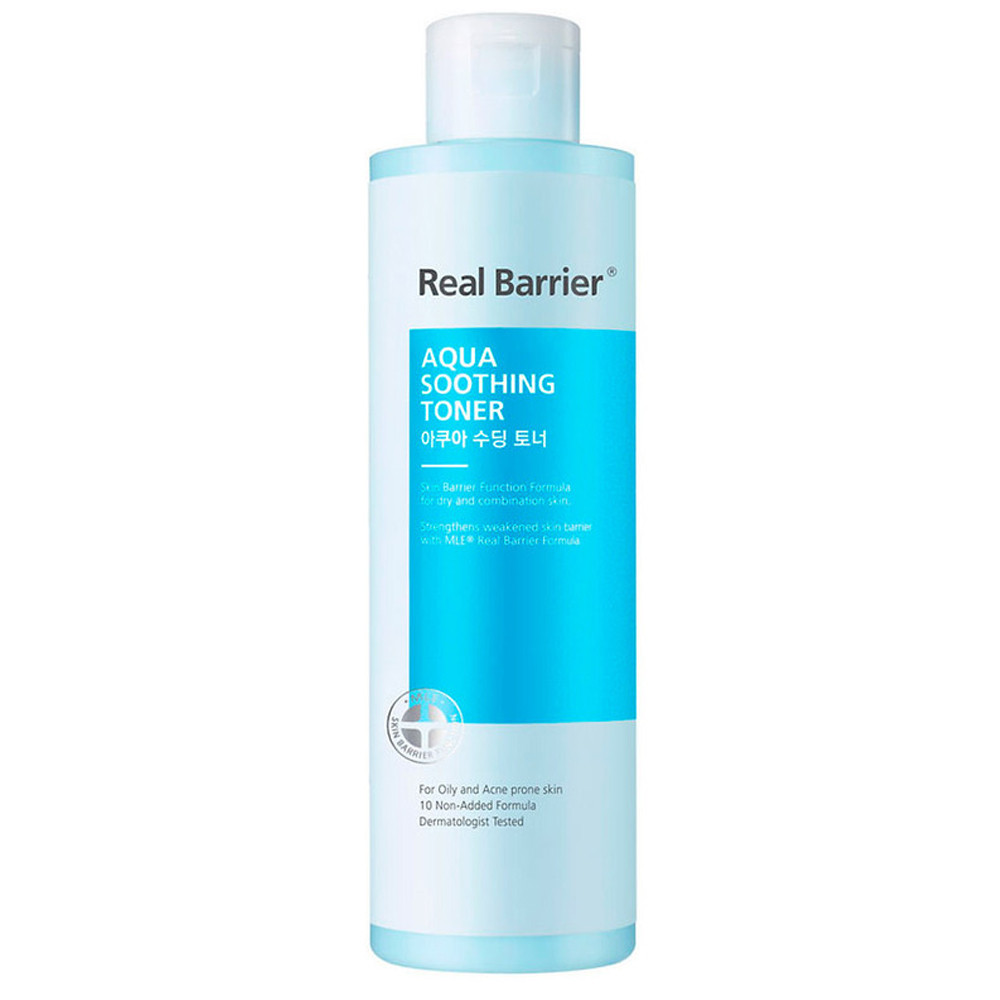 Зволожуючий тонер для обличчя Real Barrier Aqua Soothing Toner 200 мл, фото 1