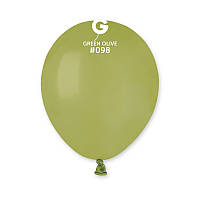 Кулі 5"/13 см Пастель Оливковий 98 Gemar Balloons