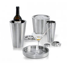 Подарунковий набір для бару з дзеркальної нержавіючої сталі "Skyscraper" від німецького бренду Philippi