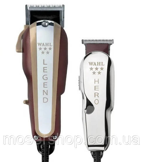 Набір машинок "Wahl Barber" (Legend + Hero)