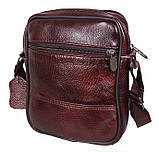Чоловіча шкіряна сумка коричнева BON2355-1, фото 4
