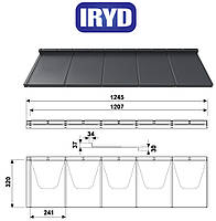 Металочерепиця модульна IRYD (Ірид)