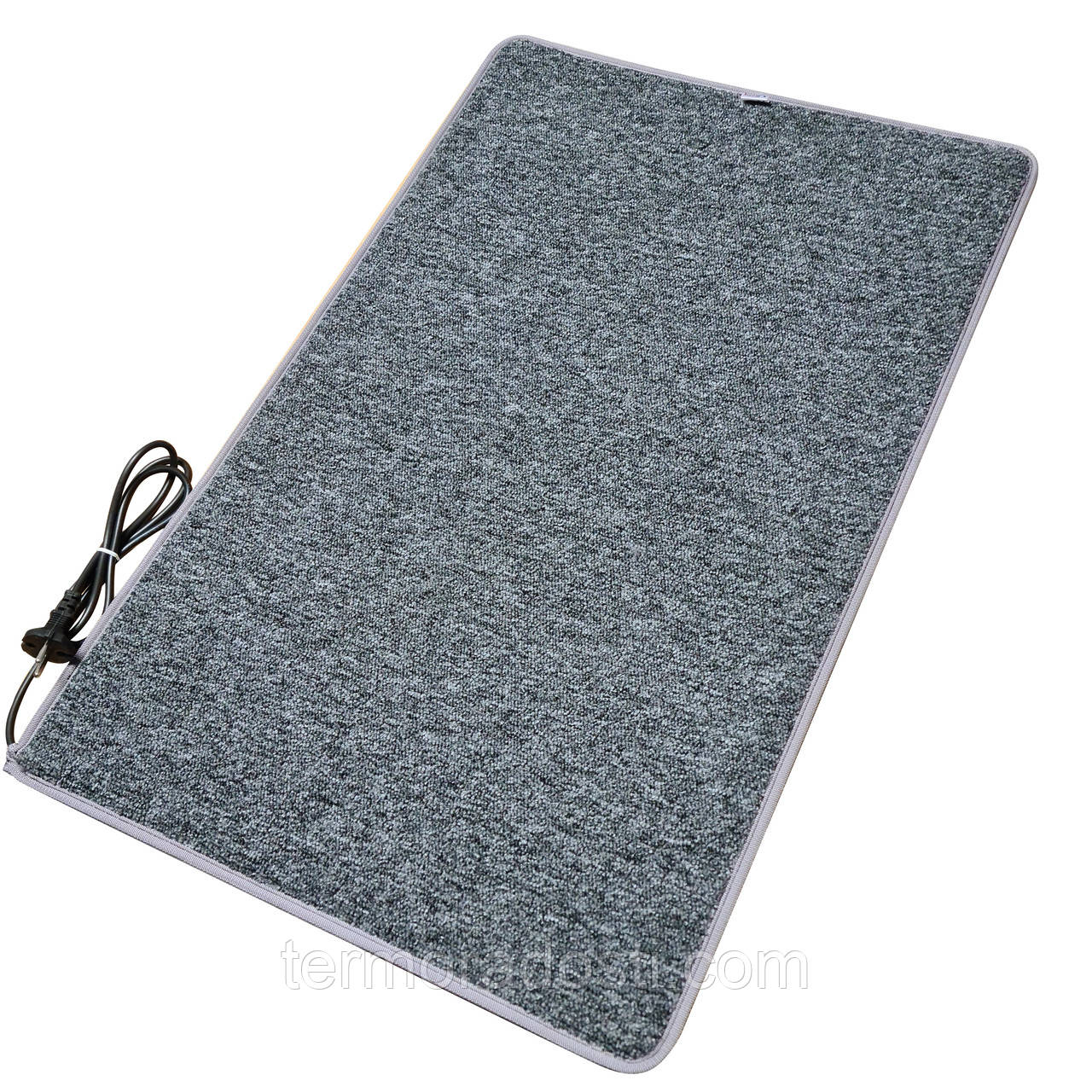 Електричний килимок з підігрівом LIFEX WC 50x200 Сірий | Електрокилим для ніг Warm Carpet