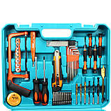 Акумуляторний шурупокрут Makita DF330DWE 12 V, 2 Ah з набором мультитулс, шурупокрут для дому Макіта, фото 5