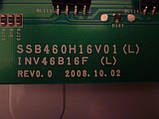 Інвертор SSB460H16V01 (L) від LCD TV Samsung LE46B650T2W, фото 4