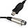 Мікрофонний кабель XLR Кабель для підключення мікрофона до комп'ютера, роз'ємами USB тато XLR мама SAWETEK UX3, фото 3