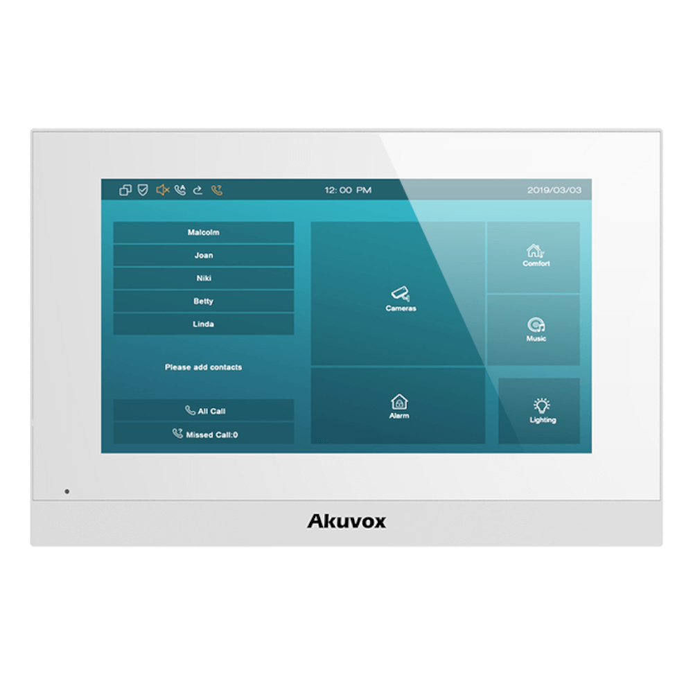 SIP домофон Akuvox - C315N white екран 7"