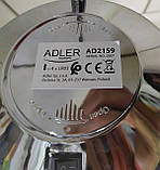 Нове функціональне 3-кратне косметичне дзеркало з LED-підсвіткою Adler AD2159 з Європи з гарантією, фото 7