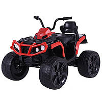 Детский квадроцикл (2 мотора по 35W, МР3) Baby Tilly T-737/1 EVA RED Красный | Детский электромобиль Тилли