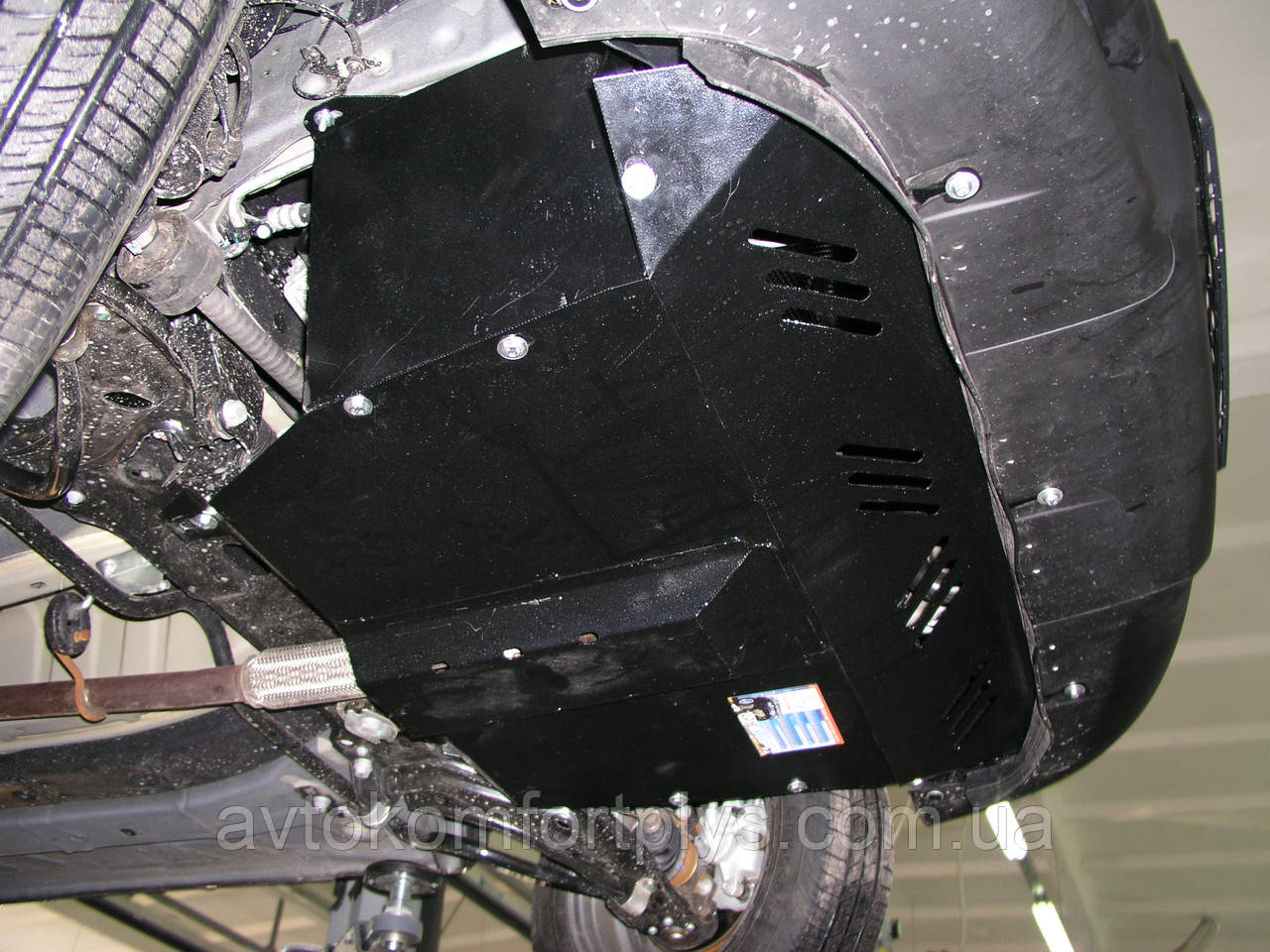 Металева (сталева) захист двигуна (картера) Fiat Doblo I покоління (2001-2009) (V - 1,9 D), фото 1