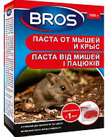 Паста від мишей і пацюків Bros 100 г