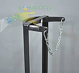 Стійка для одного балона 5-10л з колесами, фото 5