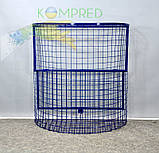 Контейнер  сітчастий для збору ТПВ з кришкою, фото 5