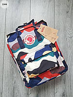 Портфелі та рюкзаки Fjallraven Kanken Fjall Raven в школу. Рюкзак Канкен кольоровий 2021. Портфель для школи 16л, фото 2