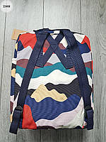 Портфелі та рюкзаки Fjallraven Kanken Fjall Raven в школу. Рюкзак Канкен кольоровий 2021. Портфель для школи 16л, фото 3