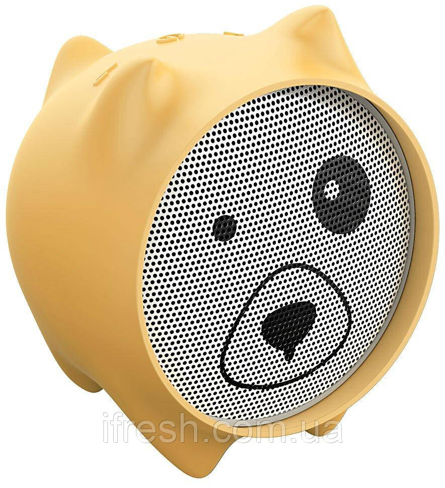 Bluetooth-колонка Baseus Dogz Wireless Speaker E06, Yellow (NGE06-0Y), фото 1