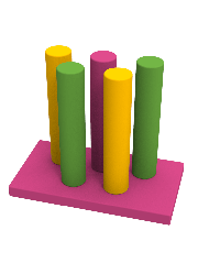 Модульний набір Частокол KIDIGO