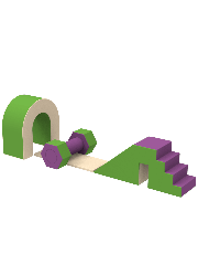 Смуга перешкод KIDIGO 4