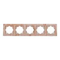 Рамка п'ятимісна Enzo Світле дерево