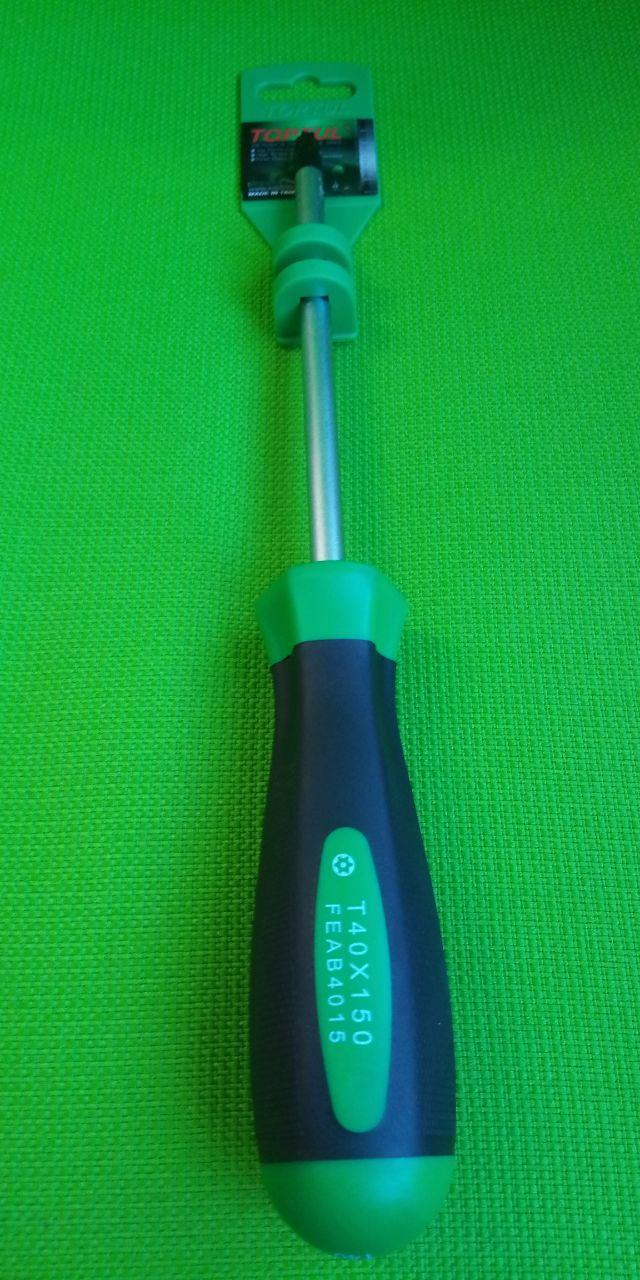 Викрутка TORX T40 з отвором FEAB4015 TOPTUL