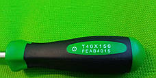 Викрутка TORX T30 з отвором FEAB3013 TOPTUL, фото 5