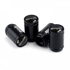 Ковпачки на ніпель для Мерседес АМГ Alitek Sports Black Mercedes AMG (4 шт.)