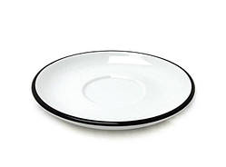 Блюдце cappuccino cappuccino large 14,5 см Pennellessa Black rims Verona Torino Ancap 37254