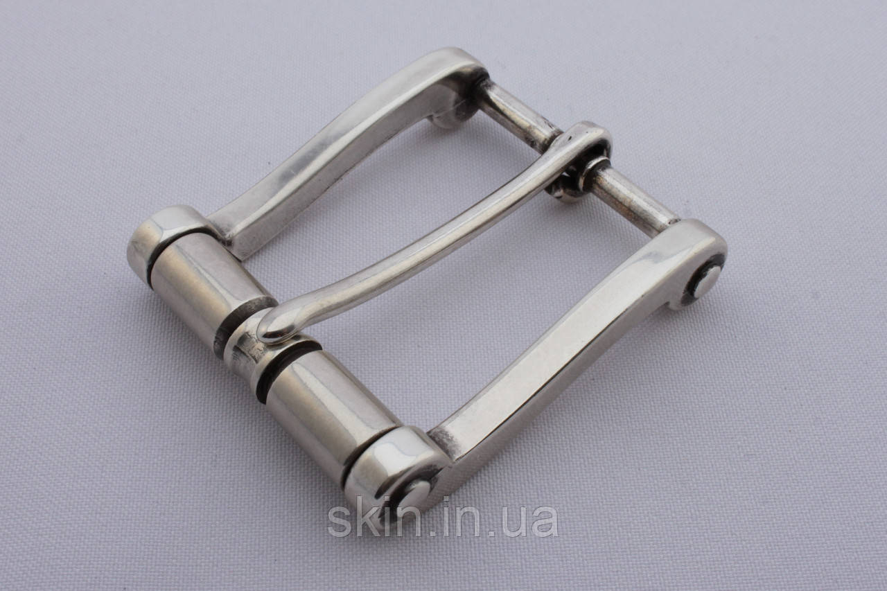 Пряжка ремінна IDAM, ширина - 40 мм, колір - нікель, артикул СК 5773