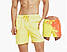 Шорти хамелеон для плавання, пляжні чоловічі спортивні змінюють колір жовто-оранжеві розмір 3XL код 26-0090, фото 3