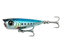 Воблер Savage Gear 3D Minnow Popper 43F Ghost Sardine 4.3см 2.6г