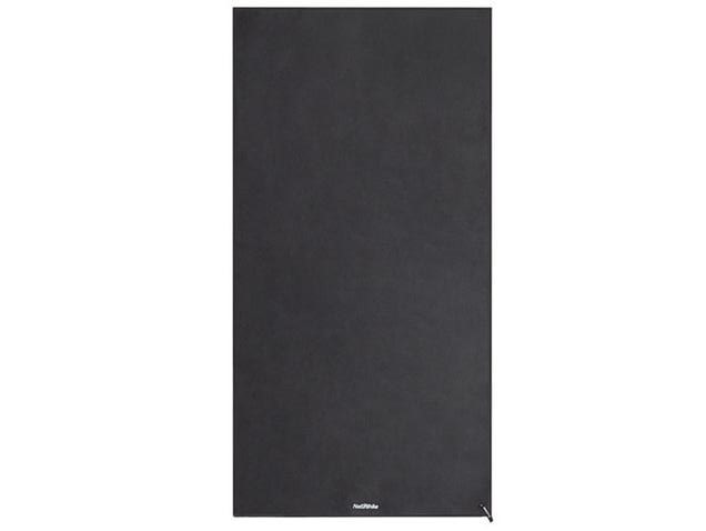 Рушник туристичний з мікрофібри для спорту Naturehike 160х80 см чорний, фото 1