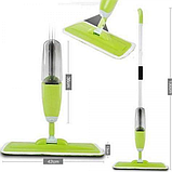 Універсальна швабра з розпилювачем Healthy Spray Mop Комплект для прибирання, фото 7