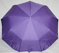 Зонт женский DINIYA 9 спиц анти-ветер полуавтомат фиолетовый с проявляющимся рисунком Франция Париж