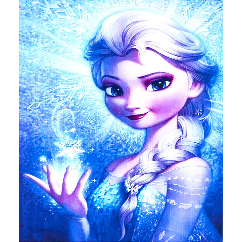 Алмазна мозаїка 30х40 см DIY Ельза Frozen Холодне серце (SM 75455)