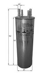 Фільтр паливний Knecht KL229/4