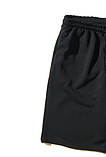 Брюки чоловічі FILA трикотажні на манжетах. Спортивні штани з логотипом Філа чорні білий принт з кишенями, фото 4