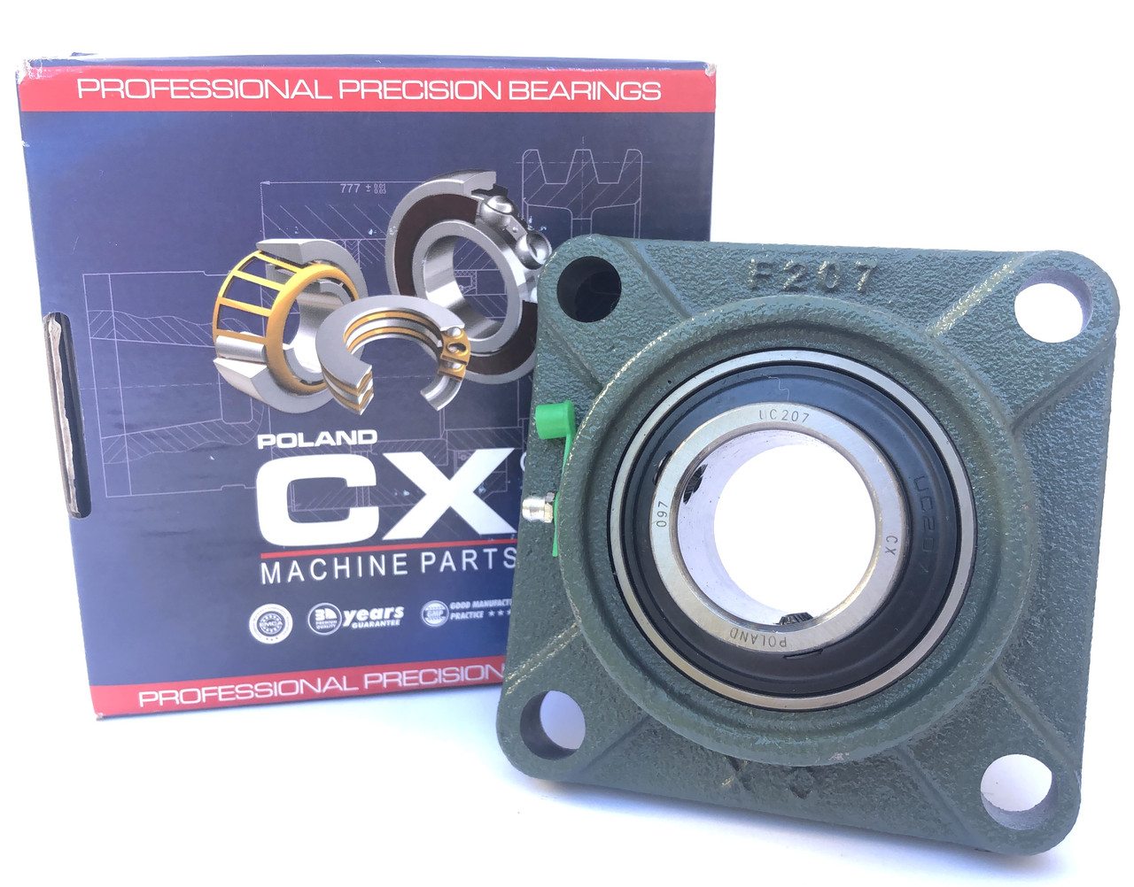 Підшипник корпусний UCF 207 CX Польща Підшипниковий вузол UCF 207